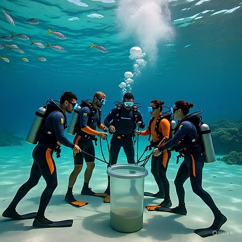 अंडमान कई समुद्र के भीतर गिनीज विश्व-कीर्तिमान बनाने की तैयारी में