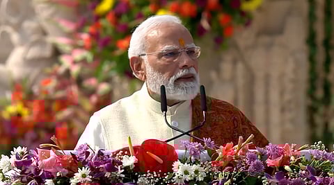 सदियों की वेदना आज विराम पा रही हैः पीएम मोदी