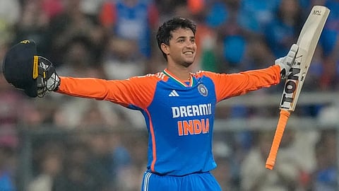 Abhishek scored fifty in 12 balls.