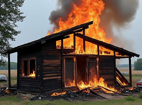 Massive fire in Kanchrapara: Two houses burnt to ashes