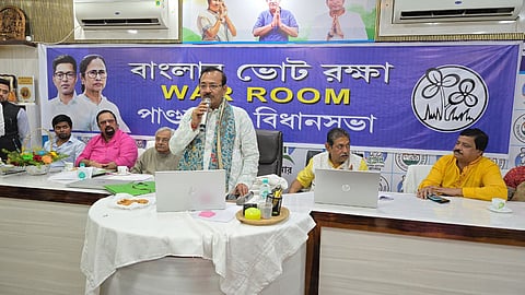 "चुनाव आयोग भाजपा की 'बी टीम' बन गया है," मंत्री अरूप विश्वास