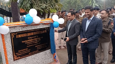 पुलिस ने किया गुंजन इकोलॉजिकल पार्क का सुंदरीकरण