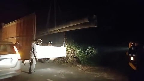 PHE की पाइप चोरी का प्रयास पुलिस ने किया विफल