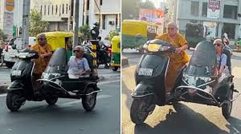 अहमदाबाद की ‘बाइकर दादियां’; 87 और 84 साल की उम्र में इंटरनेट पर छाईं