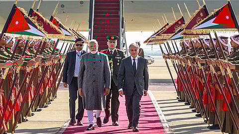 प्रधानमंत्री मोदी दो दिवसीय दौरे पर जॉर्डन पहुंचे, संबंधों में नई गर्मजोशी की उम्मीद