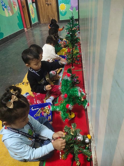 क्रिसमस को लेकर स्कूलों में तैयारियां शुरू