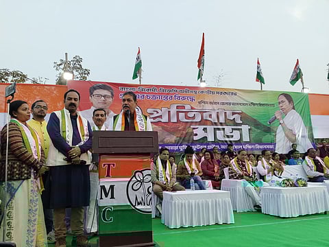 तृणमूल ने भाजपा नेताओं को दिया खुला 'चैलेंज'