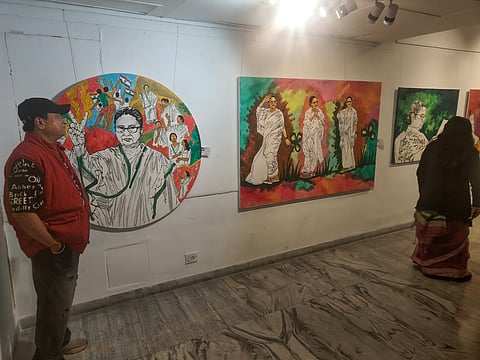 कैनवास पर साहस : कला के रंगों में ममता बनर्जी का बहुआयामी व्यक्तित्व