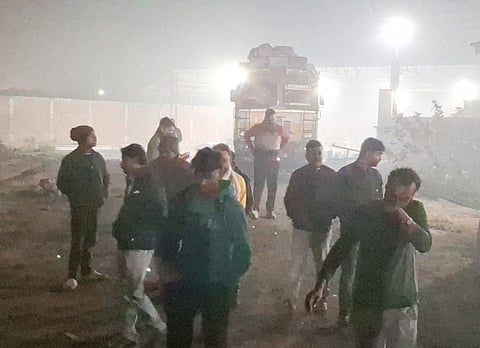 कारखाने में कार्य के दौरान दुर्घटना में दो श्रमिकों की मौत