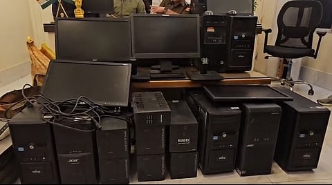 बरामद चोरी के सामान