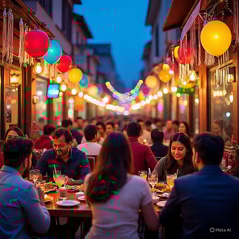 नववर्ष से पहले कोलकाता के रेस्तरां और बार रहे फुल