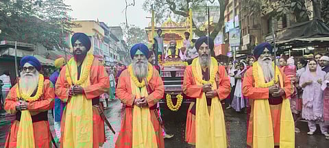 जो बोले सो निहाल के जय घोष के नारे से गूंजा बर्नपुर