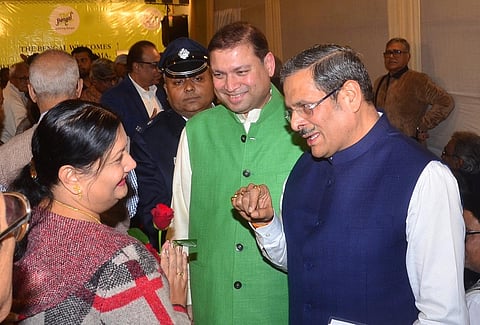 पुलिस कमिश्नर ने प्रणाम केंद्र का दौरा किया, वरिष्ठ नागरिकों से की मुलाकात