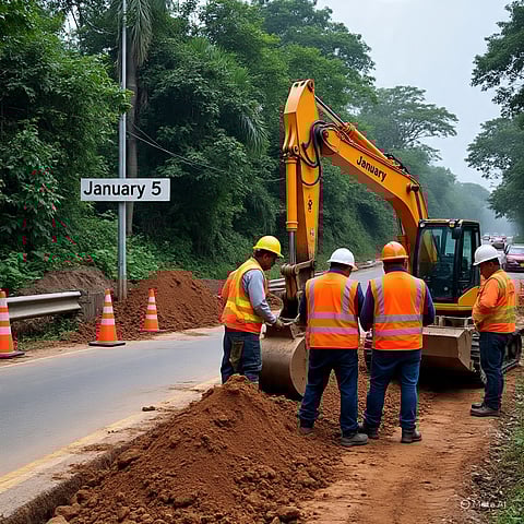 5 जनवरी से ओरलकच्छा सड़क की मरम्मत शुरू करने का आश्वासन