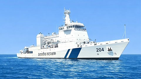 ‘समुद्र प्रताप’ का जलावतरण, प्रदूषण नियंत्रण पर भारतीय तटरक्षक बल को मिली नई ताकत