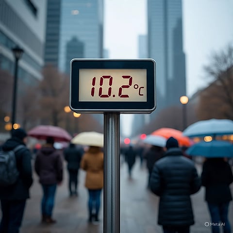 राज्य में टूटा 15 साल का रिकॉर्ड, पारा 10.2 डिग्री पर पहुंचा