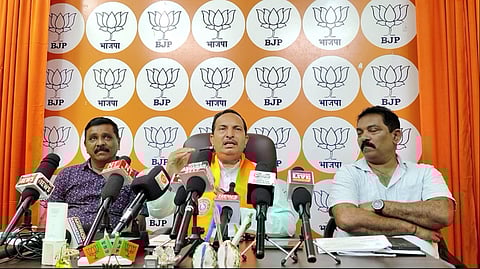 गृह मंत्री से उठाये गये मुद्दों पर भाजपा ने मीडिया को दी जानकारी