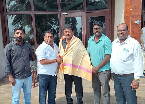 टीएसजी भास्कर ने अंडमान-निकोबार दौरे के दौरान पूर्व झारखंड मंत्री से की मुलाकात