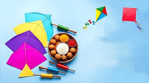 तिल-गुड़ और पतंगें