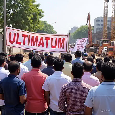 बिलीग्राउंड सिटीजन फोरम ने एनएच-4 सड़क कार्य को लेकर दिया अल्टीमेटम