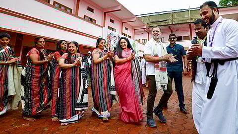 राहुल गांधी ने तमिलनाडु में मनाया पोंगल