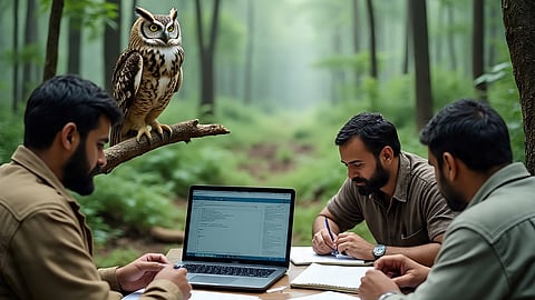 बंगाल में उल्लुओं की गिनती शुरू: देश का पहला राज्यस्तरीय उल्लू सर्वे