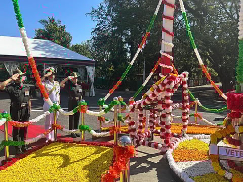 ब्रिचगंज मिलिट्री स्टेशन में मनाया गया पूर्व सैनिक दिवस