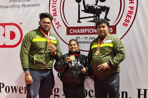 कुंतल दास ने स्वर्ण और रजत पदक अपने नाम की