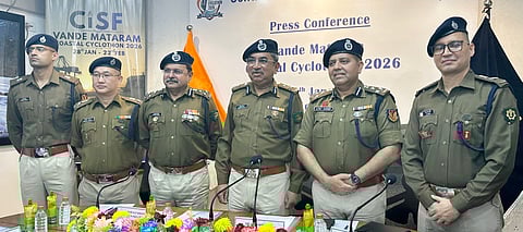 ‘सुरक्षित तट, समृद्ध भारत’ थीम के साथ CISF का कोस्टल साइक्लोथॉन 2026