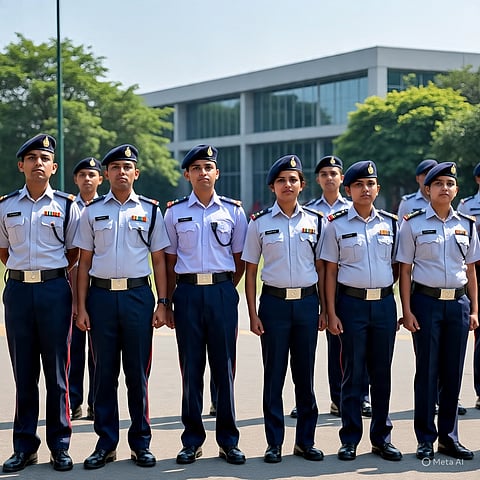 विशेष राष्ट्रीय एकता शिविर के अंतर्गत एनसीसी कैडेटों का प्रेरणादायी भ्रमण