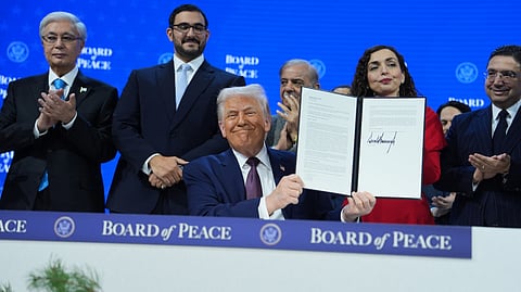 ट्रंप ने ‘शांति बोर्ड’ का किया अनावरण, भारत रहा अनुपस्थित