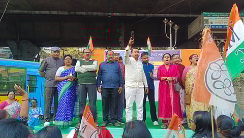 बाली में एसआईआर के खिलाफ रैली