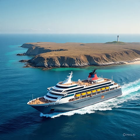 मार्च 2026 में बैरन द्वीप के लिए क्रूज सेवा निर्धारित