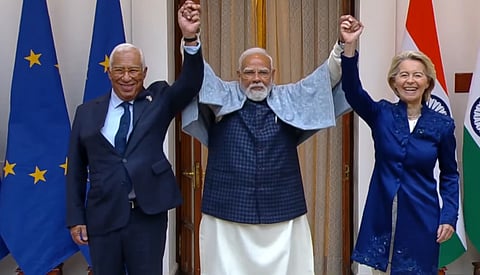 ‘मदर ऑफ ऑल द डील्स’ पर हस्ताक्षर, प्रधानमंत्री ने घोषणा करते हुए क्या कहा?