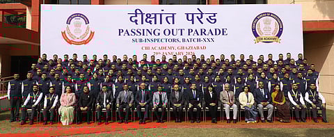 सीबीआई अकादमी में 134 उप-निरीक्षकों की पासिंग आउट परेड संपन्न