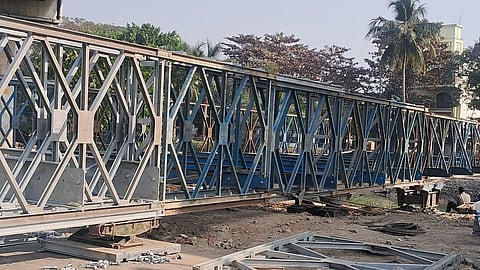 सेकेंड बेली ब्रिज का काम लगभग पूरा