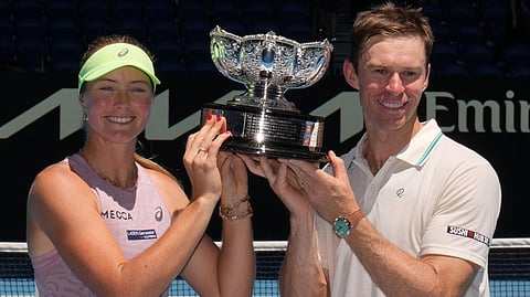 Australian Open : ओलिविया गाडेकी और जॉन पीयर्स ने मिश्रित युगल खिताब जीता