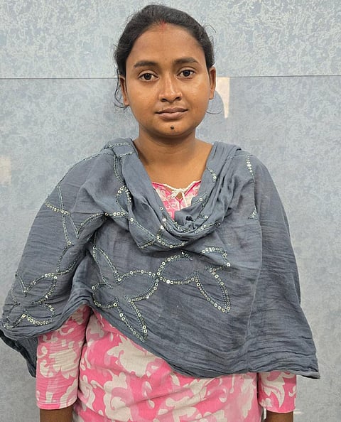 गिरफ्तार महिला पिंकी राय