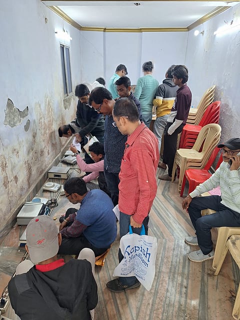 एबीएमए कार्यालय में वजन एवं माप नवीनीकरण शिविर का आयोजन