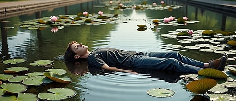 The body of a teenager was recovered from the abandoned toilet tank of a jute mill, causing a sensation in the area.