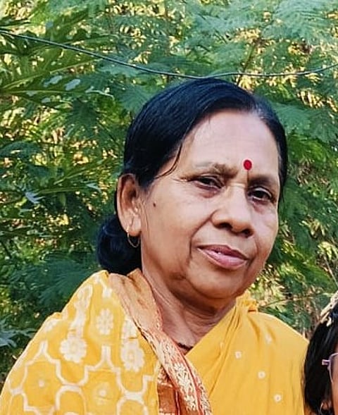 A grieving mother committed suicide after her son died in a road accident.