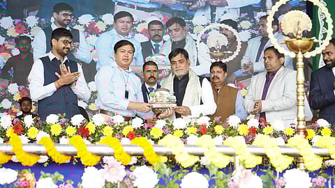 पटना के गांधी मैदान में आयोजित तीन दिवसीय बागवानी महोत्सव