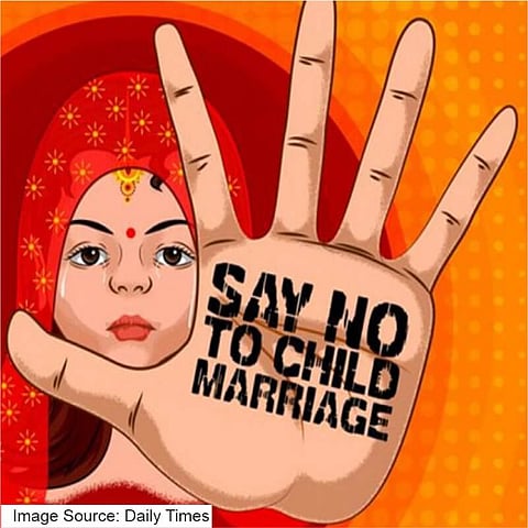 Police investigating a child marriage uncover a gang rape; three arrested.