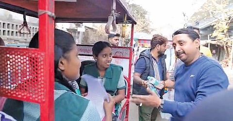 बाली विधानसभा क्षेत्र में परीक्षार्थियों के लिए फ्री टोटो सेवा शुरू