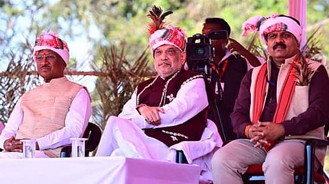 माओवाद के गढ़ में पहुंचकर अमित शाह ने नक्सलियों को क्या संदेश दिया?