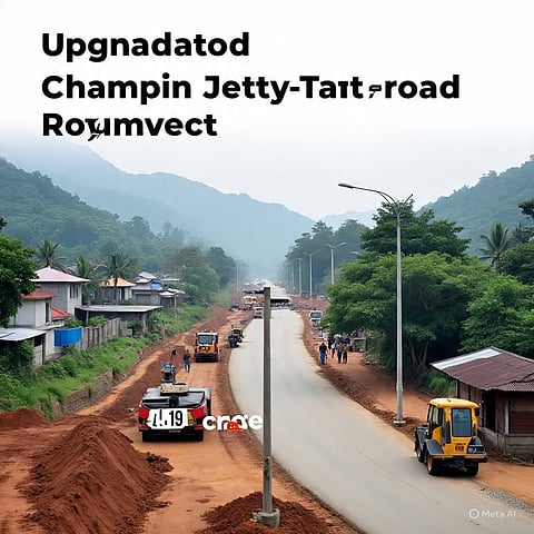 चम्पिन जेट्टी–टापोंग ग्रामीण सड़क उन्नयन के लिए 4.19 करोड़ रुपये स्वीकृत