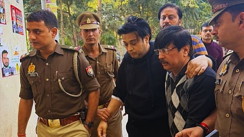 लैंबॉर्गिनी हादसे में शिवम मिश्रा दिल्ली के अस्पताल से गिरफ्तार