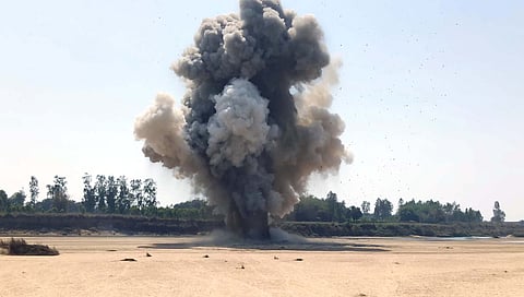 सेना ने निष्क्रिय किया द्वितीय विश्व युद्ध के समय का मोर्टार !