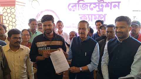 युवा साथी प्रकल्प का लाभ उठाने के लिए युवाओं की उमड़ी भीड़