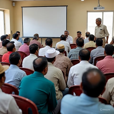 डिगलीपुर के किसानों को गाय और बकरी दूध मूल्य संवर्धन का प्रशिक्षण